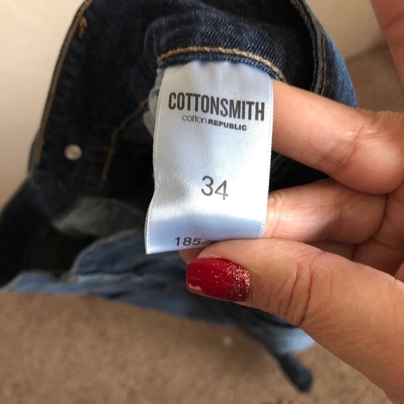 Cottonsmith Mens Relaxed Fit Jeans 34X30 - Picture 7 of 8